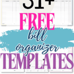 31 + Free Bill Organizer Templates | SaturdayGift