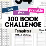34 Fun & Free 100 Book Challenge | SaturdayGift