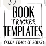 35 Book Tracker Templates | SaturdayGift