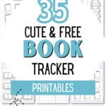 35 Cute & Free Book Tracker Printables | SaturdayGift