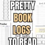 35 Pretty Book Logs to Read & Track | SaturdayGift