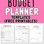37 Budget Planner Templates Free Printables | SaturdayGift