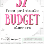 37 Free Printable Budget Planners | SaturdayGift