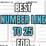 4 Best Number Line to 25 for Learning | SaturdayGift