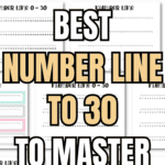 4 Best Number Line to 30 to Master Math | SaturdayGift