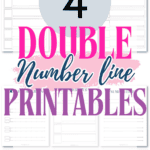 4 Double Number Line Printables | SaturdayGift