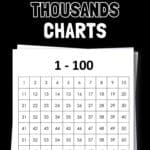 40 Free Printable Thousands Charts | SaturdayGift