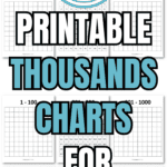 40 Printable Thousands Charts for Practice | SaturdayGift