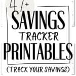 47+ Savings Tracker Printables | SaturdayGift