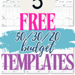 5 Free 50_30_20 Budget Templates | SaturdayGift
