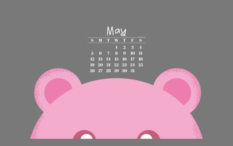 May Desktop Wallpaper - 21 Cute & Free May 2024 Calendar Backgrounds