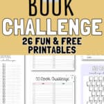 50 Book Challenge 26 Fun& Free Printables | SaturdayGift