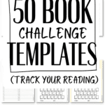 50 Book Challenge Templates | SaturdayGift