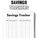 51 Free Printable Savings Trackers | SaturdayGift