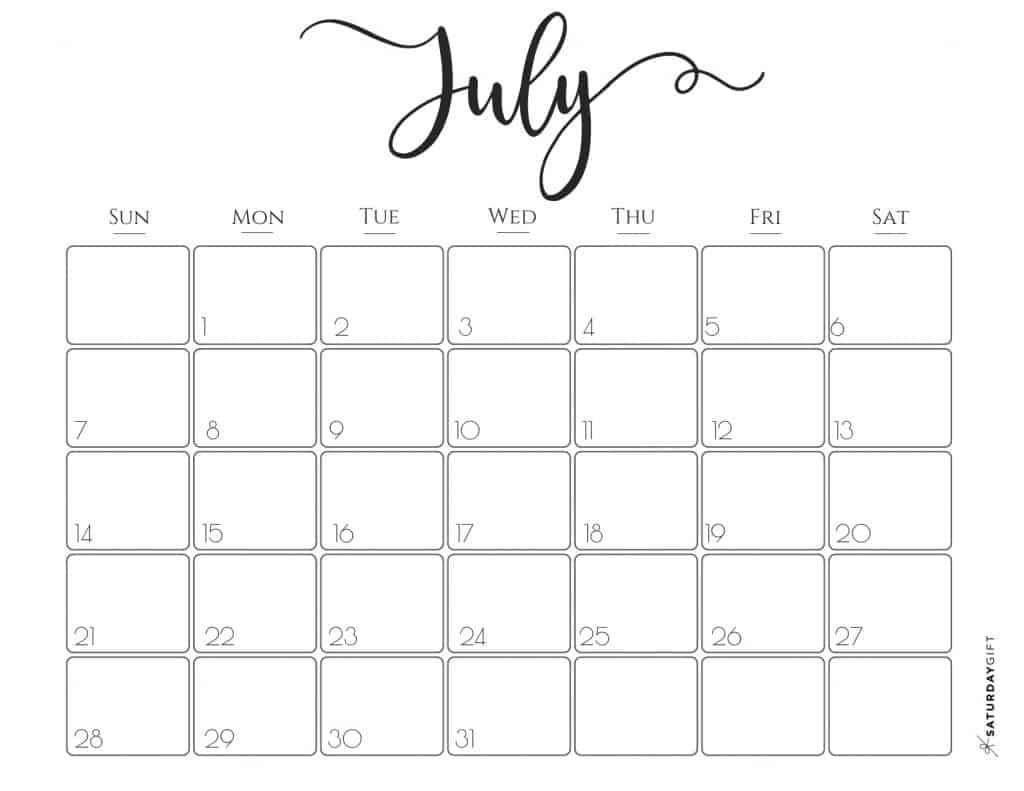 elegant-printable-monthly-calendar-2019-free-printables-saturdaygift