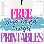 Free Zero-Based Budget Printables | SaturdayGift