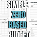 7 Simple Zero-Based Budget Templates | SaturdayGift