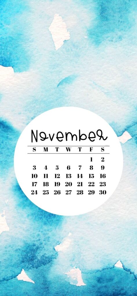 November 2024 Calendar Wallpaper - 44 Cute iPhone Backgrounds