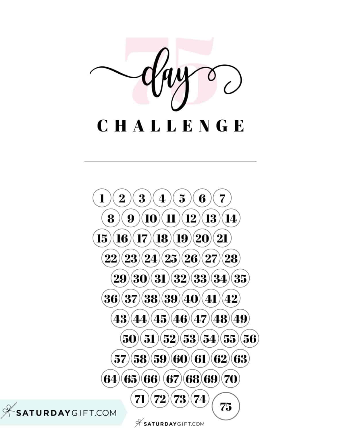 Habit Tracker Printable - 43 Cute &amp; Free Printable Habit Trackers
