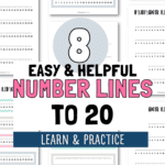8 Easy & Helpful Number Lines to 20 - Learn & Practice | SaturdayGift