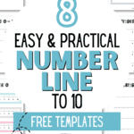 8 Easy & Practical Number Line to 10 Free Templates - Make Learning Fun | SaturdayGift