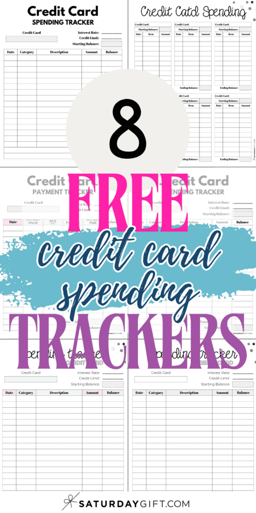 8 Free Credit Card Spending Trackers | SaturdayGift