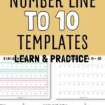 8 Number Line to 10 Templates - Learn & Practice | SaturdayGift