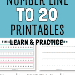 8 Number Line to 20 Printables - Learn & Practice | SaturdayGift