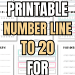 8 Printable Number Line to 20 for Homework | SaturdayGift