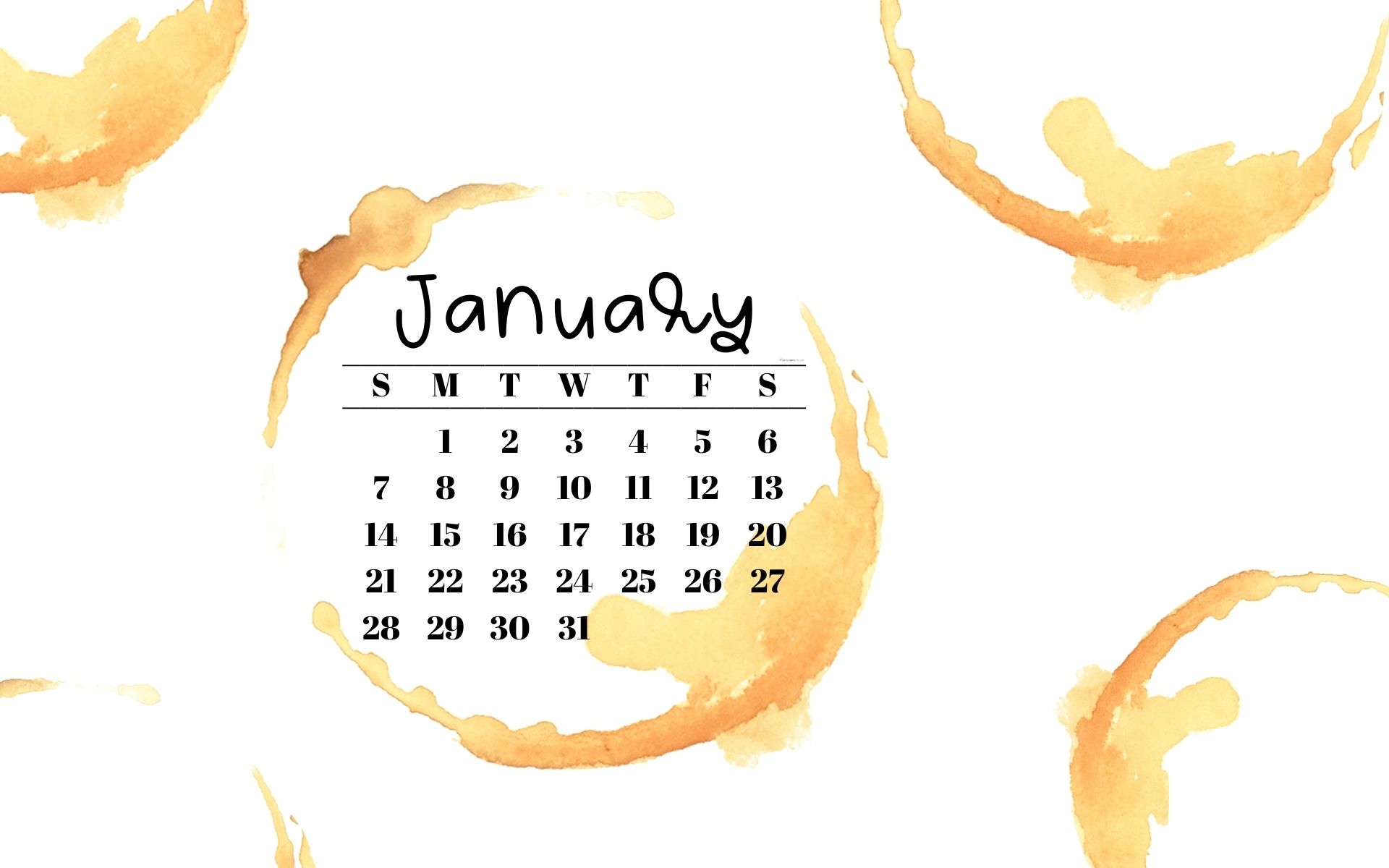 January desktop wallpaper 21 cute free january 2024 calendar