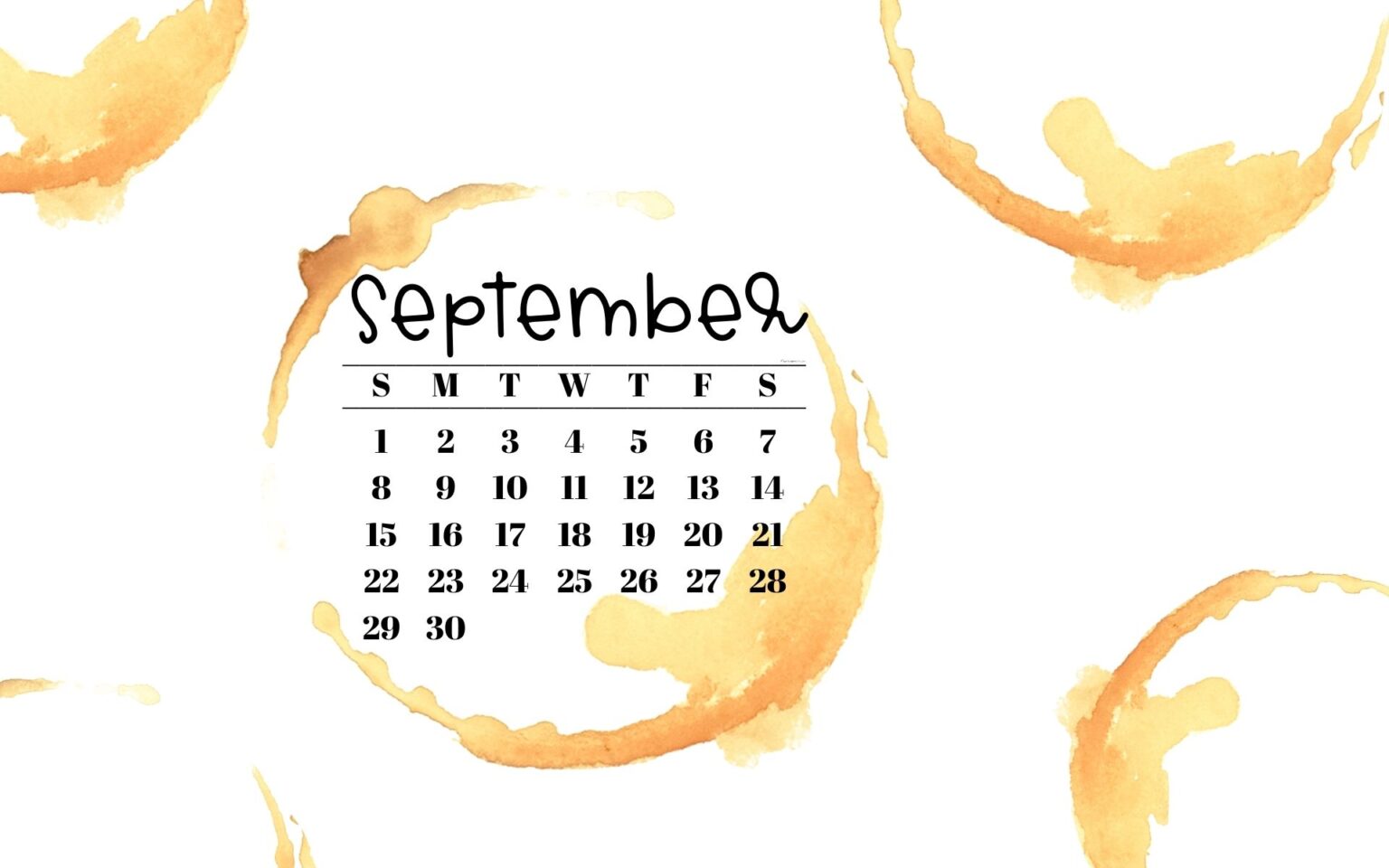 September Desktop Wallpaper 21 Cute & Free September 2024 Calendar