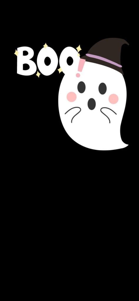 8. Kawaii ghost says boo! | SaturdayGift