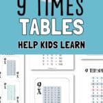 9 Times Tables - Help Kids Learn | SaturdayGift