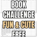 A-Z Book Challenge Fun & Cute Free Printables | SaturdayGift