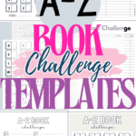 A-Z Book Challenge Templates | SaturdayGift