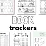 Book Tracker Printables Aesthetic & Free | SaturdayGift