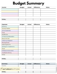 37 Budget Planners &amp; Trackers - Cute &amp; Free Printables