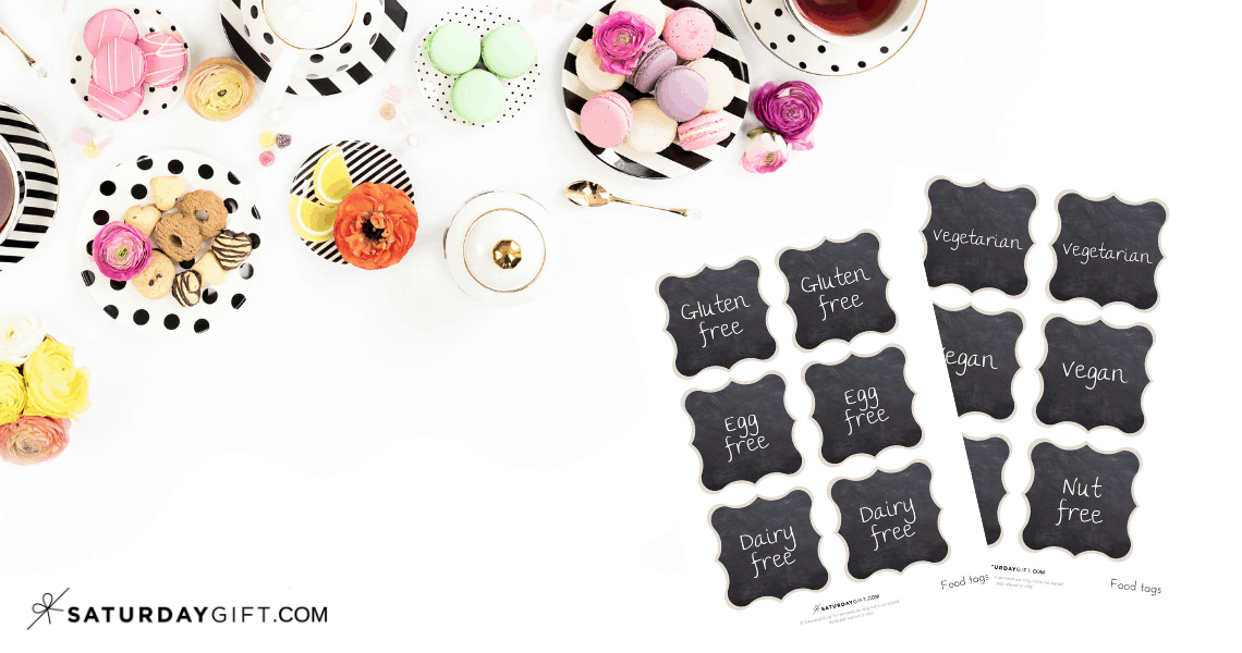 Chalkboard Buffet Foodstuff Labels Absolutely free Printables SaayGift picture relating to Free Printable Buffet Food Labels known as Chalkboard Buffet Food items Labels No cost Printables SaayGift