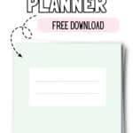 Cute Printable Summer Planner - Free Download | SaturdayGift