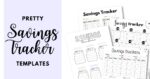 Savings Tracker Printable - 51 Cute &amp; Free Templates