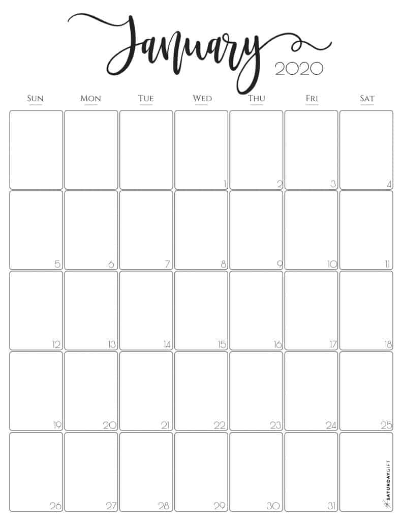 vertical 2020 monthly calendar stylish amp free 2020 vertical calendar