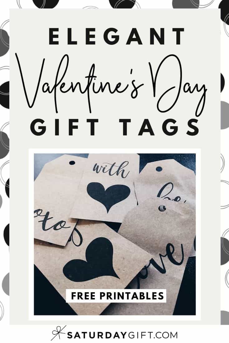 Diy love origami : 3d valentine hearts Black and White Valentine's Day Gift Tags Free Printable | SaturdayGift
