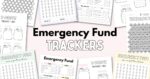 25 Cute & Free Emergency Fund Tracker Printable Templates | SaturdayGift