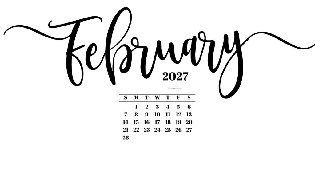 February Desktop Backgrounds – 55 Free Calendar Wallpapers