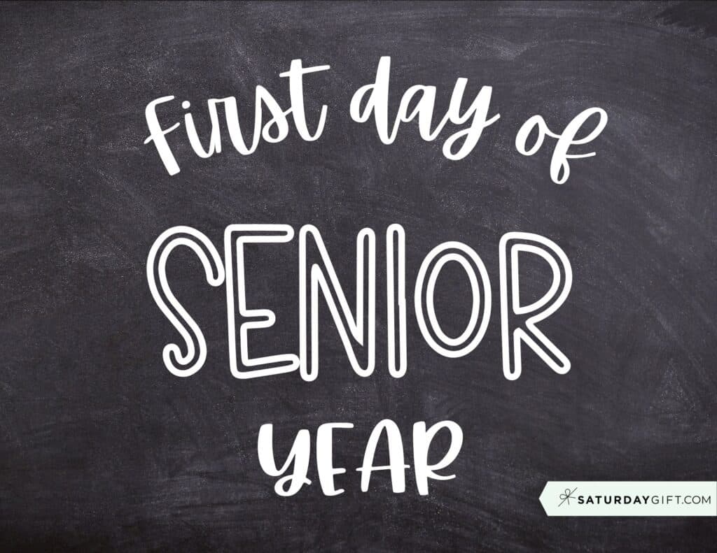 First Day of School Sign Printable - Cute & Free Printable Designs