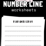 Free Printable Blank Number Line Worksheets - Practice Math Facts | SaturdayGift