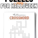 Free Printable Crossword Puzzles For Halloween - Classroom Fun | SaturdayGift