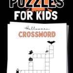 Free Printable Crossword Puzzles For Kids - For Halloween | SaturdayGift
