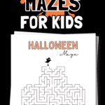 Free Printable Halloween Mazes For Kids - Find Your Way | SaturdayGift