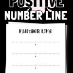 Free Printable Negative & Positive Number Line PDFs | SaturdayGift